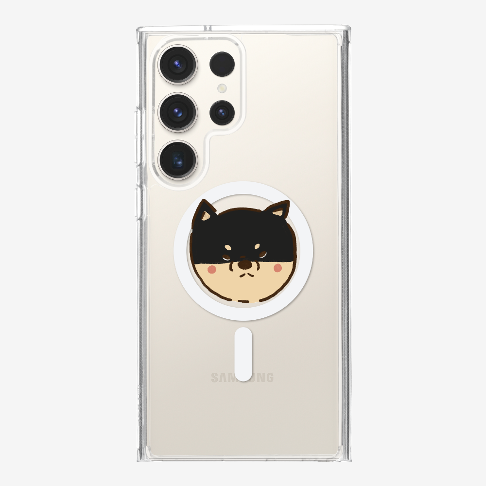 Black Japan Shiba Inu Phone Case