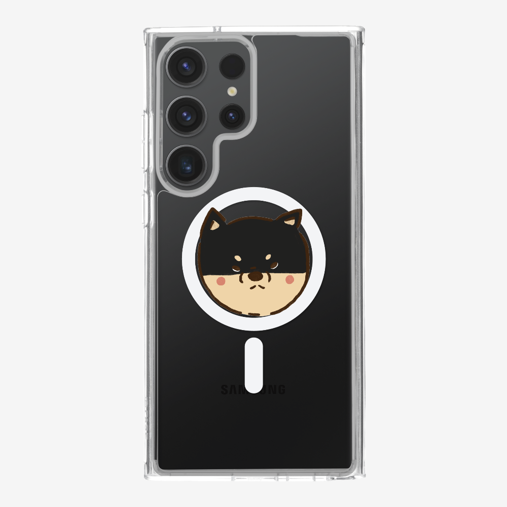 Black Japan Shiba Inu Phone Case