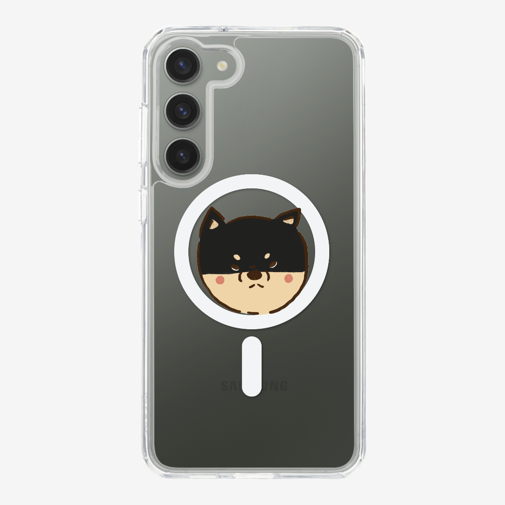 Black Japan Shiba Inu Phone Case