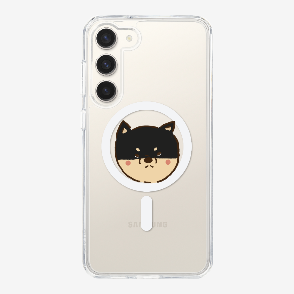 Black Japan Shiba Inu Phone Case