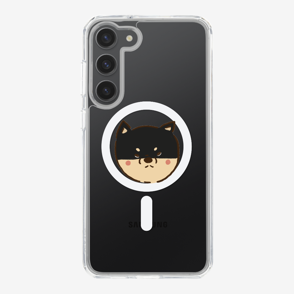 Black Japan Shiba Inu Phone Case