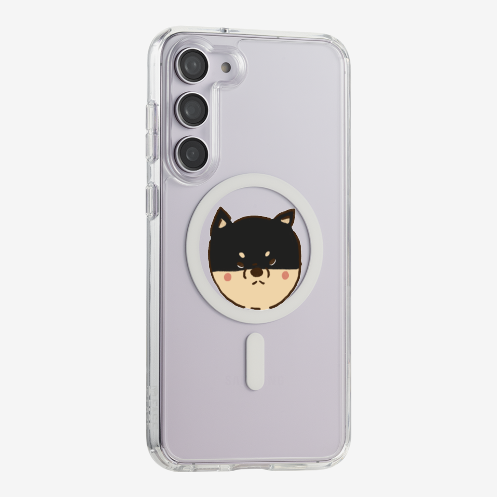 Black Japan Shiba Inu Phone Case