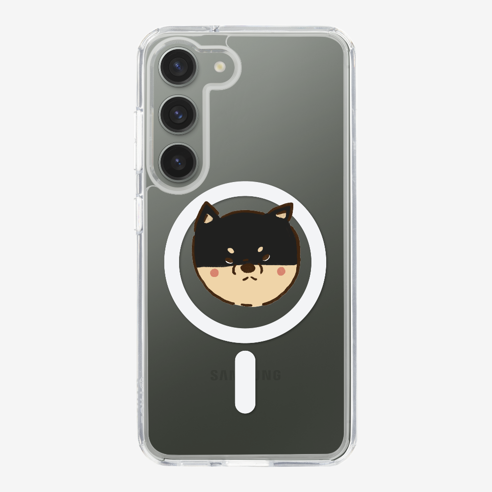 Black Japan Shiba Inu Phone Case