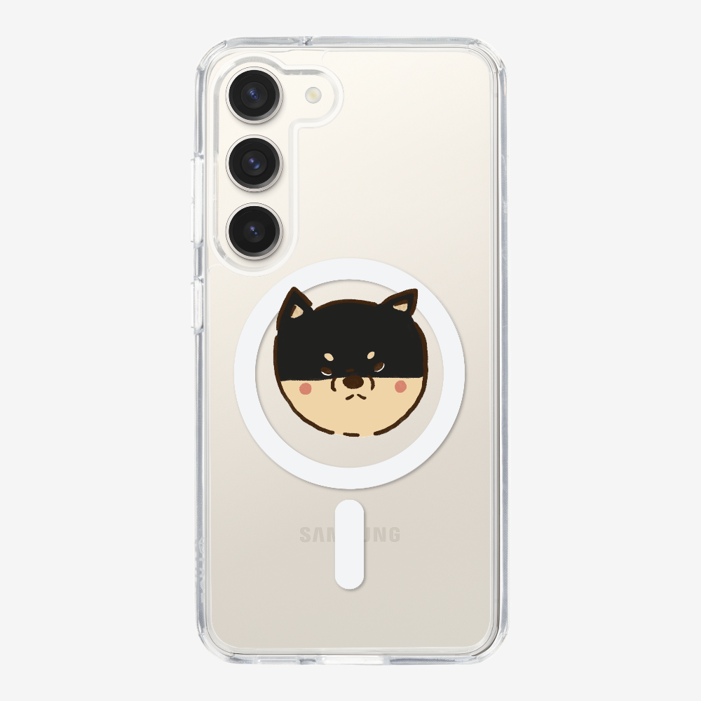 Black Japan Shiba Inu Phone Case