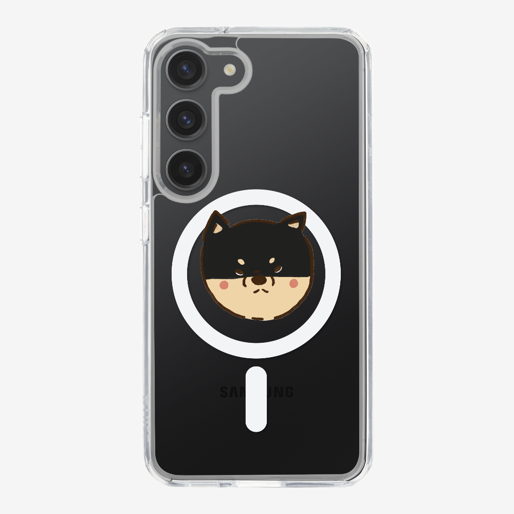 Black Japan Shiba Inu Phone Case