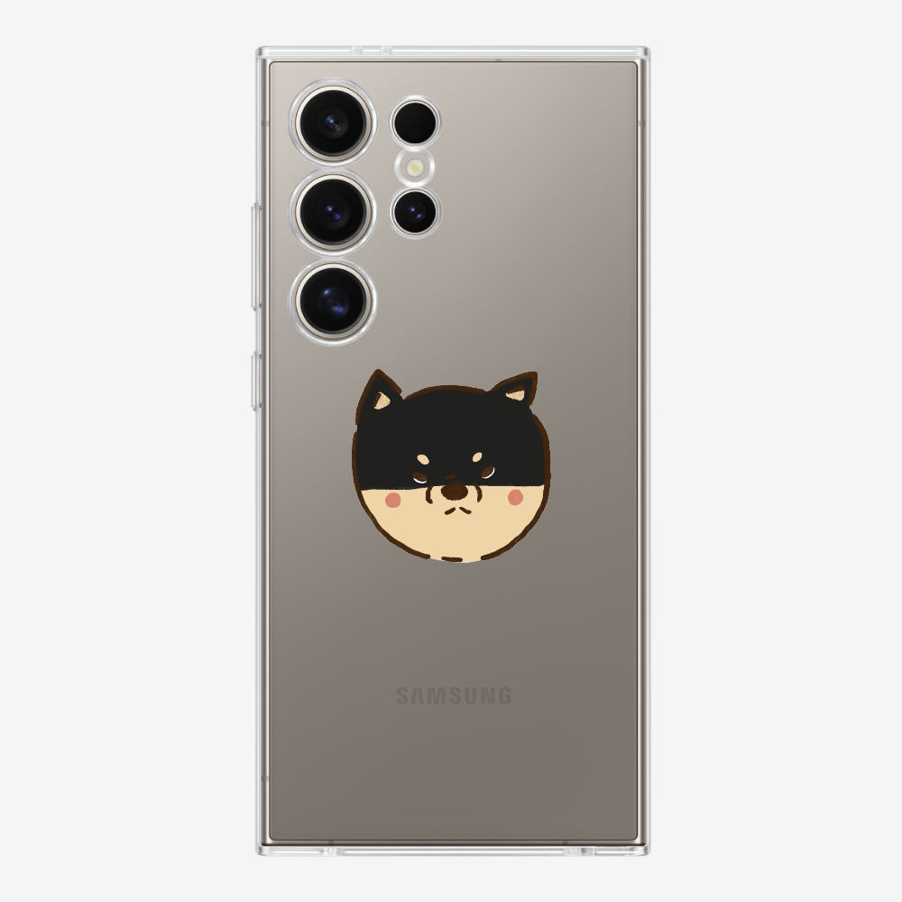 Black Japan Shiba Inu Phone Case