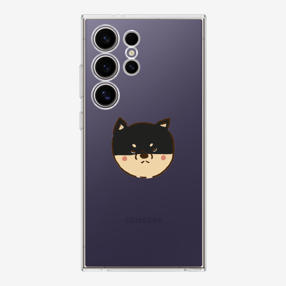 Black Japan Shiba Inu Phone Case