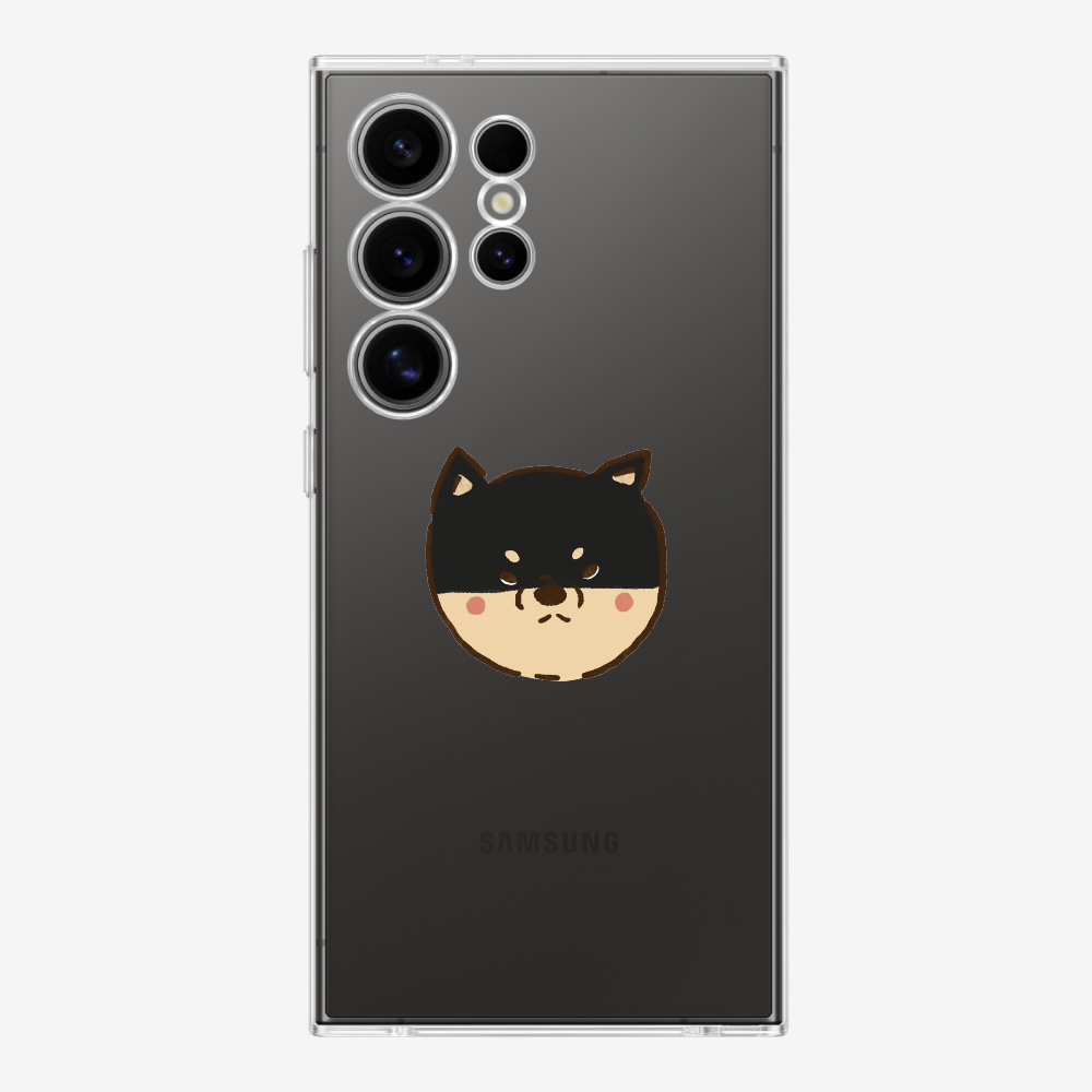 Black Japan Shiba Inu Phone Case