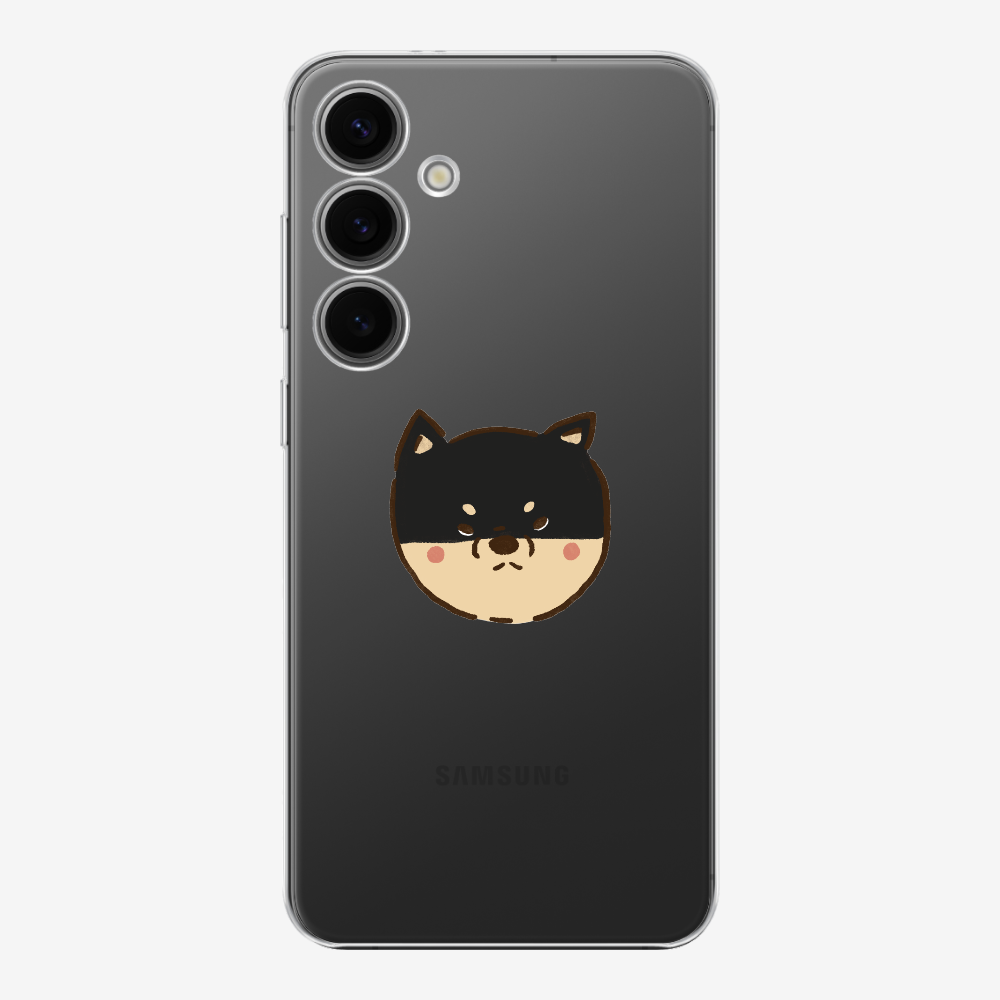 Black Japan Shiba Inu Phone Case