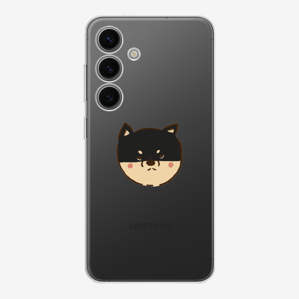 Black Japan Shiba Inu Phone Case