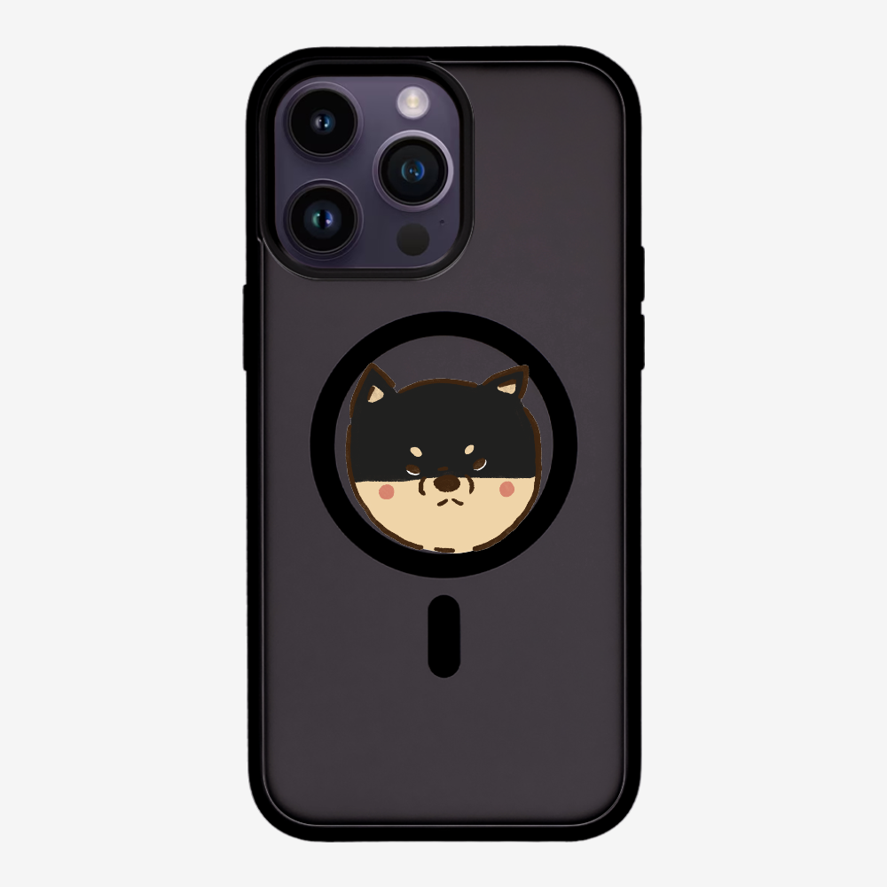 Black Japan Shiba Inu Phone Case