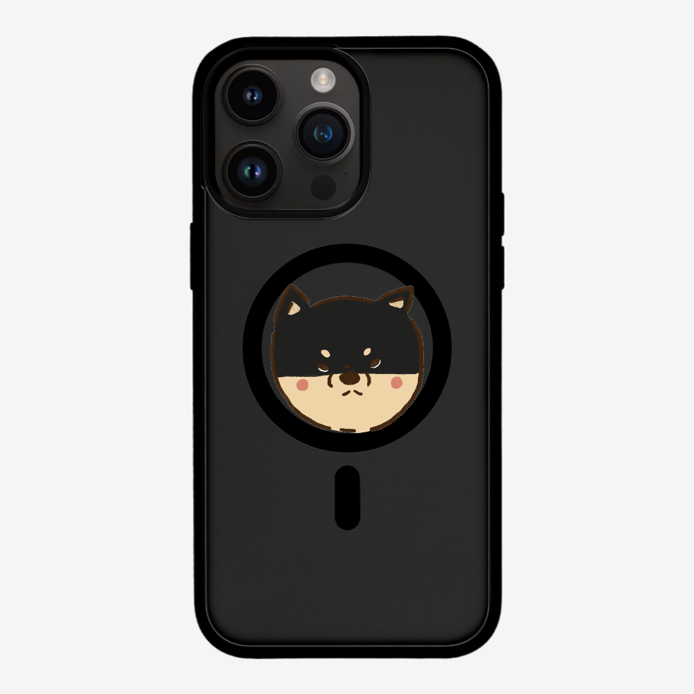 Black Japan Shiba Inu Phone Case