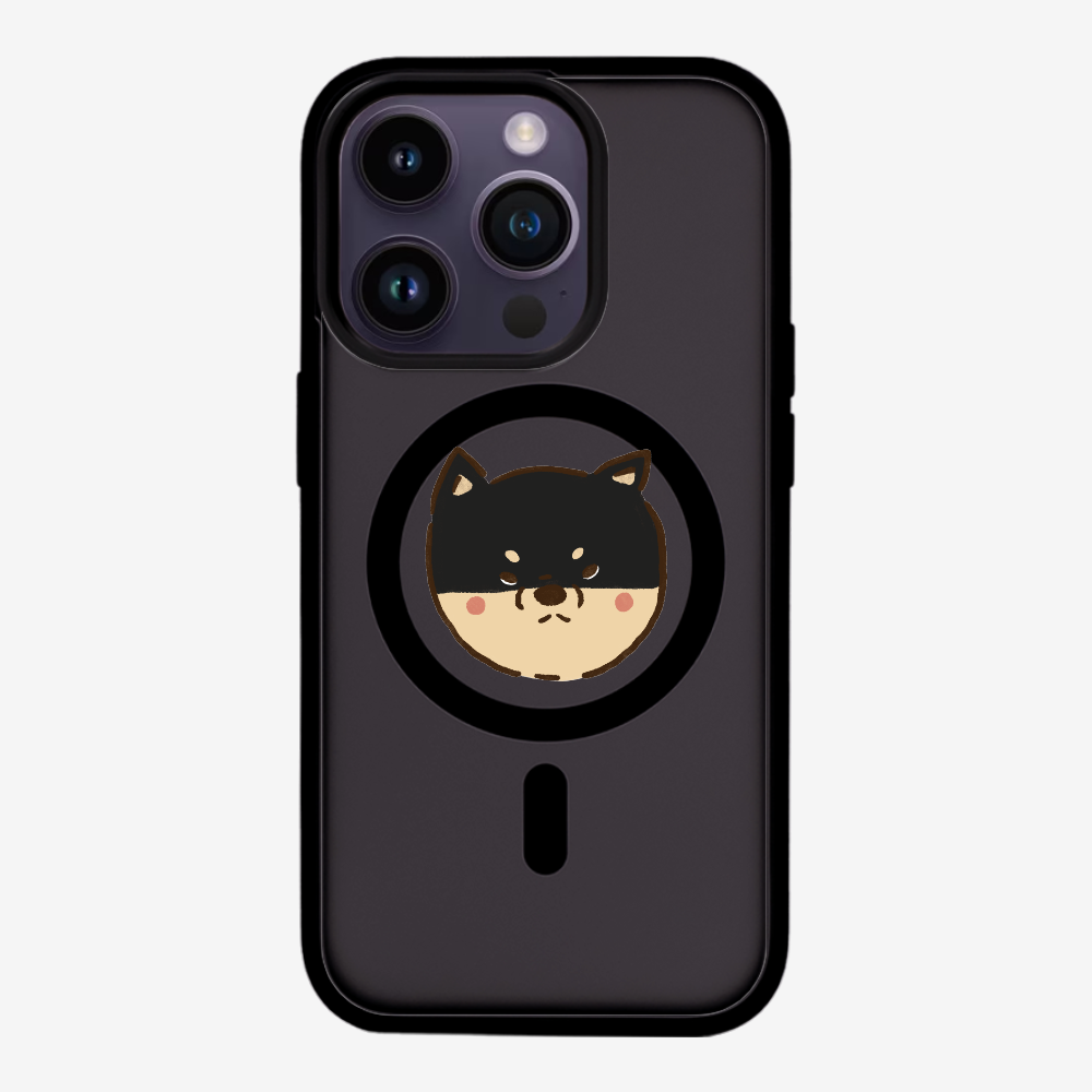 Black Japan Shiba Inu Phone Case