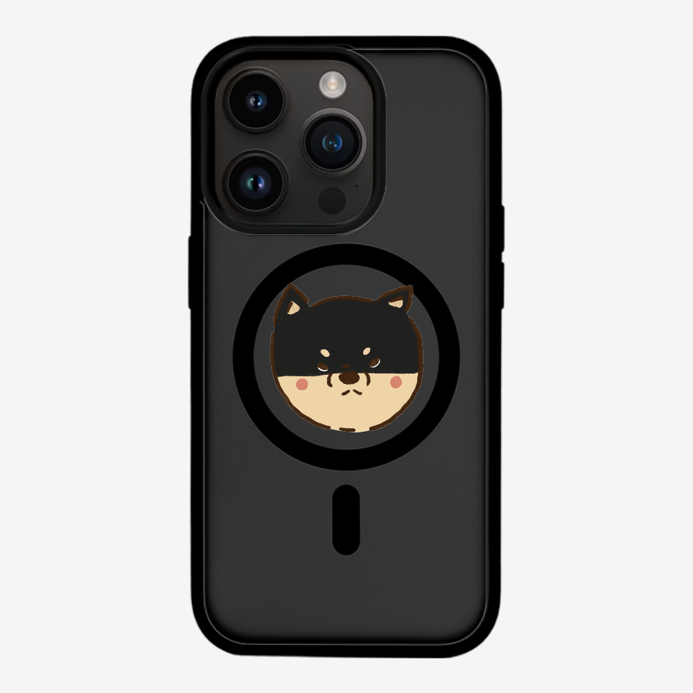 Black Japan Shiba Inu Phone Case