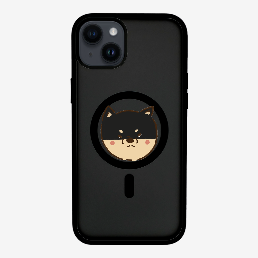 Black Japan Shiba Inu Phone Case