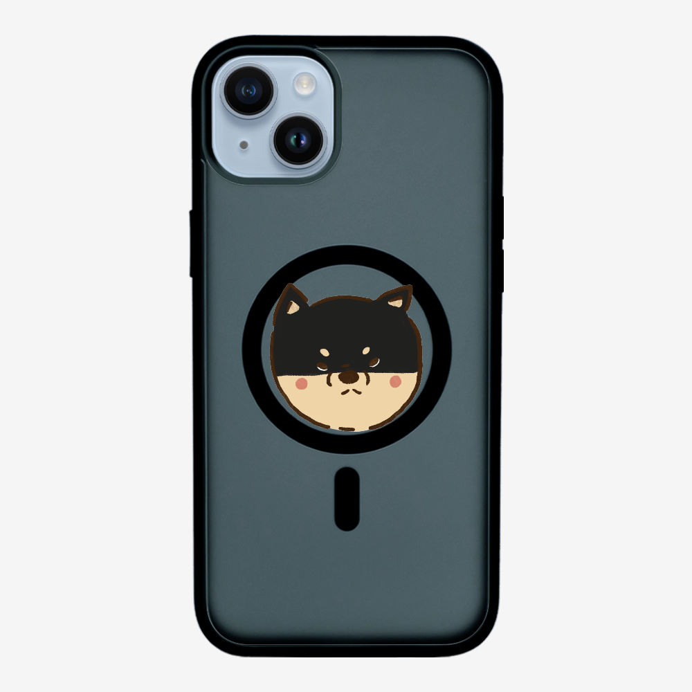 Black Japan Shiba Inu Phone Case