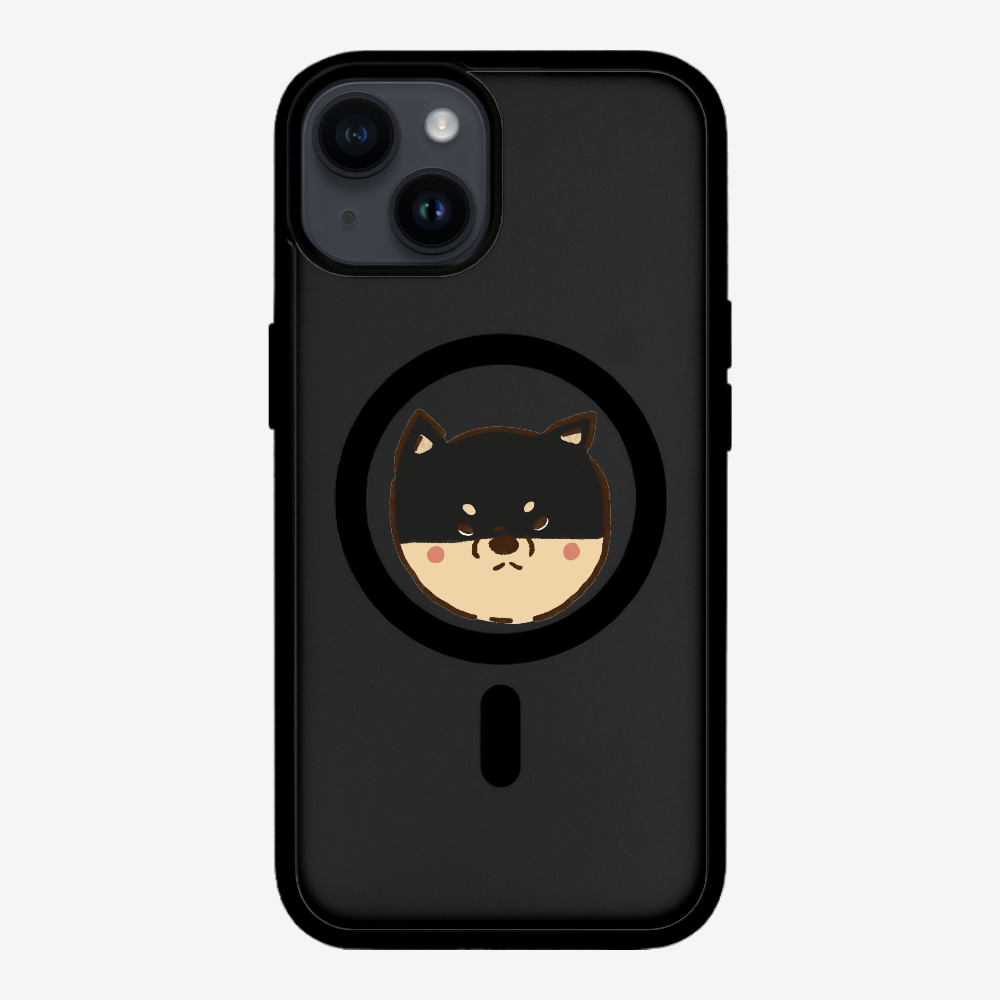 Black Japan Shiba Inu Phone Case