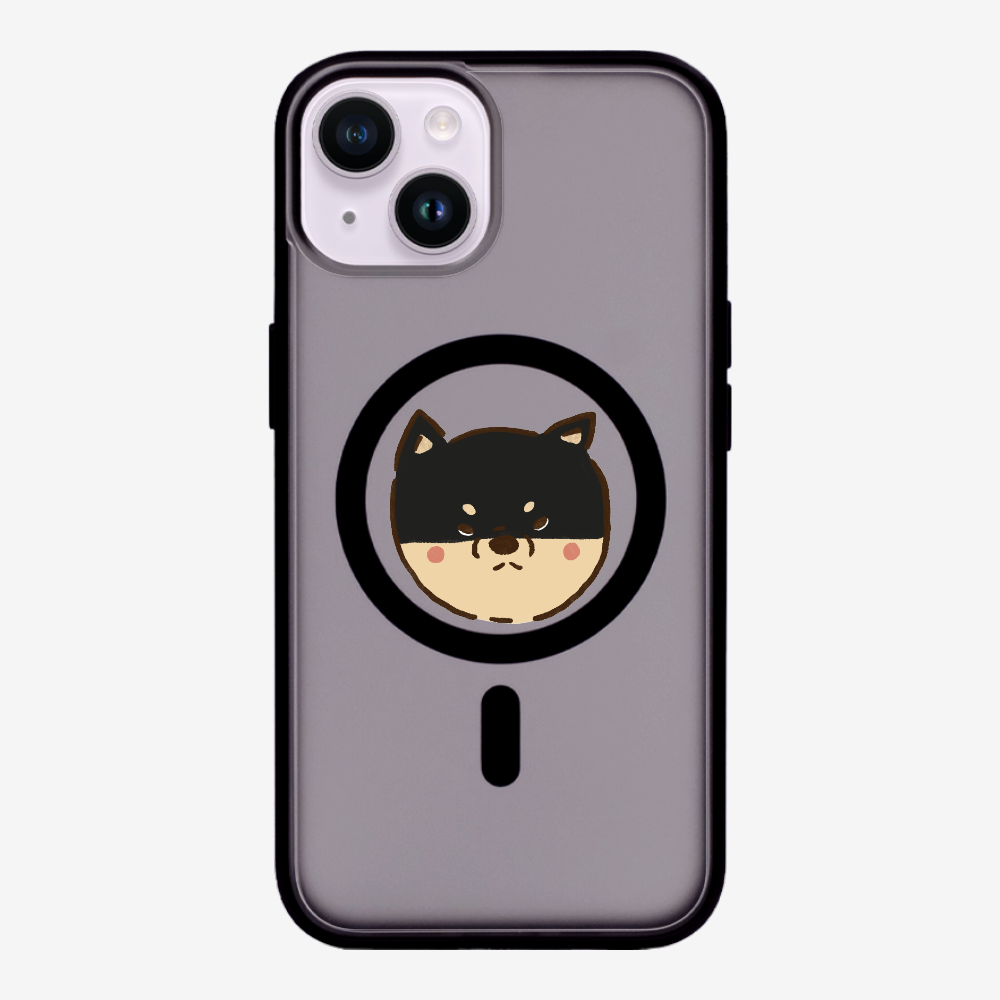 Black Japan Shiba Inu Phone Case