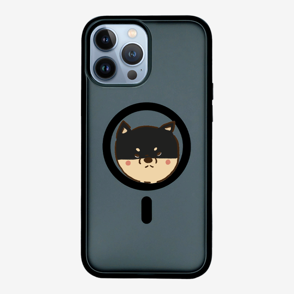 Black Japan Shiba Inu Phone Case