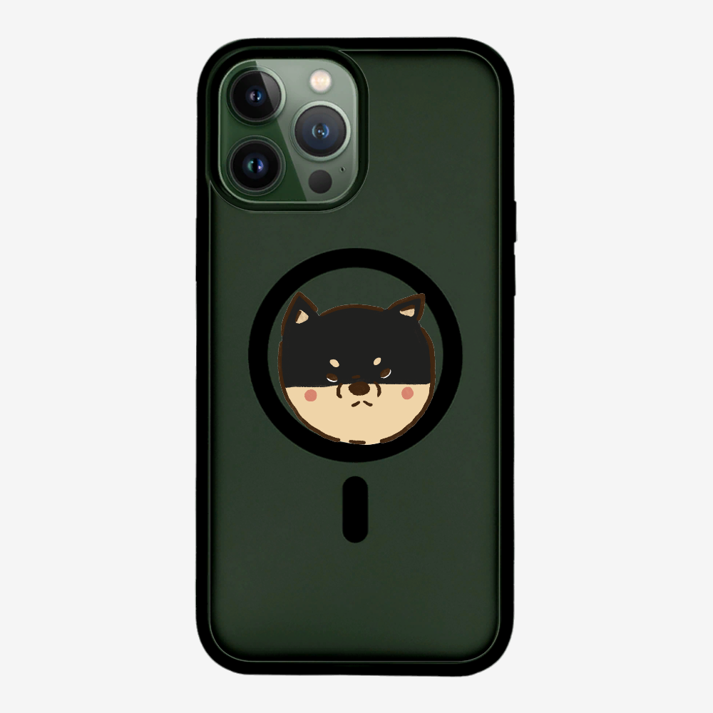 Black Japan Shiba Inu Phone Case