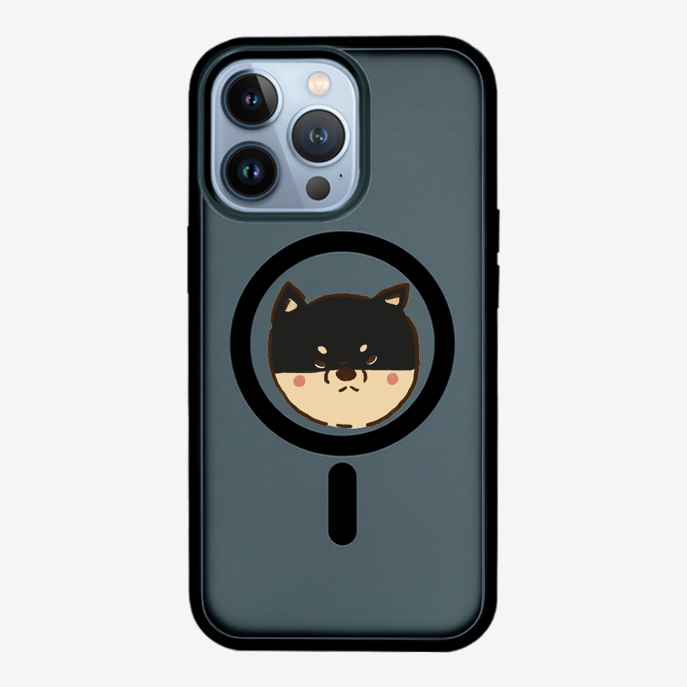 Black Japan Shiba Inu Phone Case