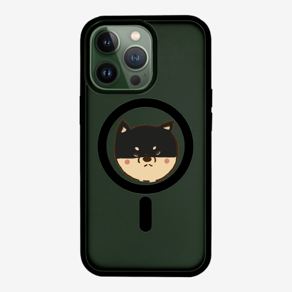 Black Japan Shiba Inu Phone Case