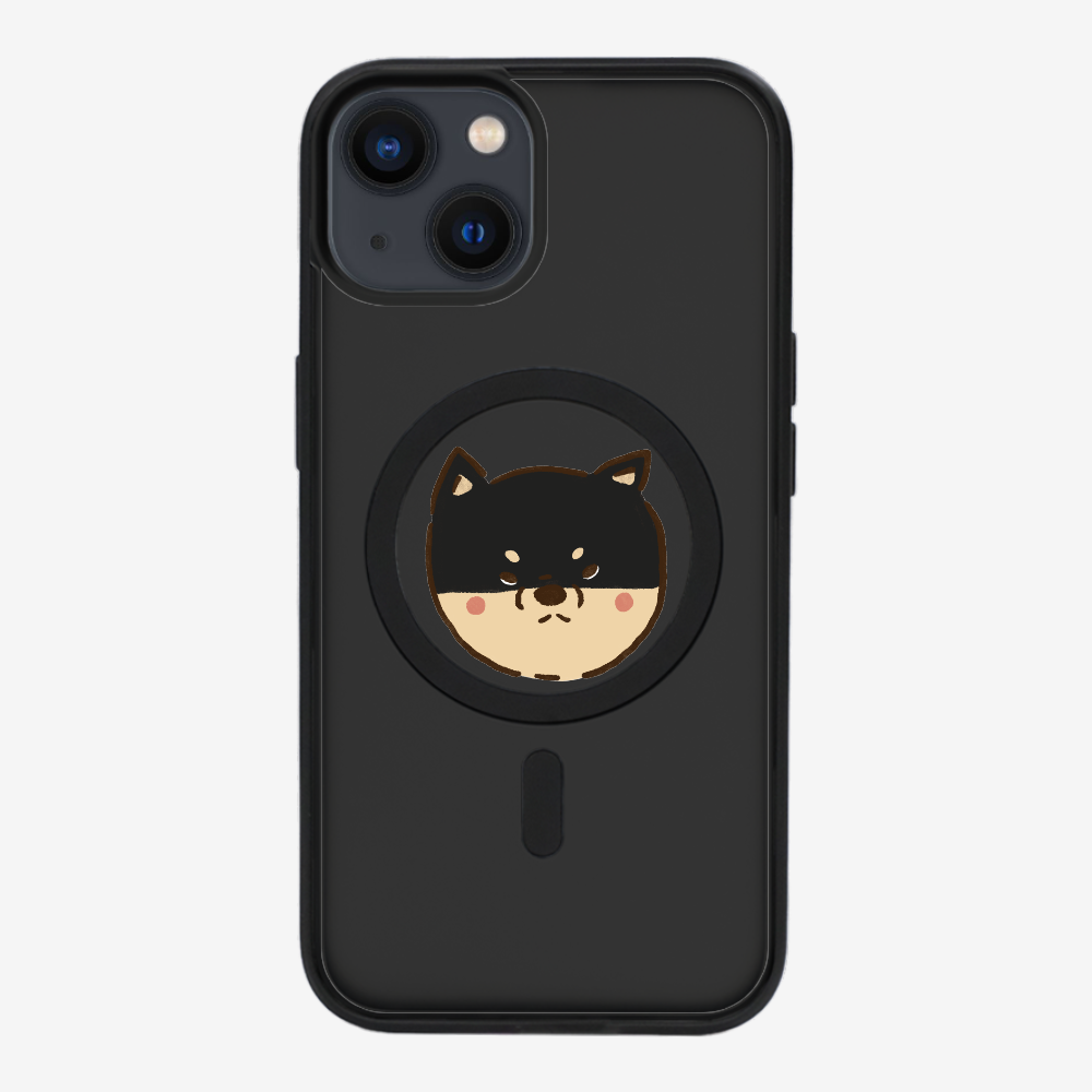 Black Japan Shiba Inu Phone Case