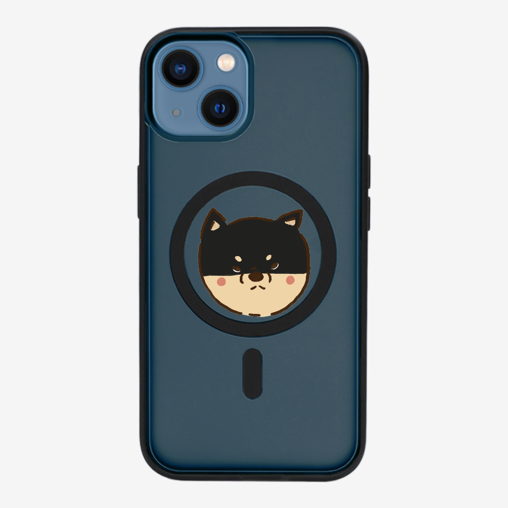 Black Japan Shiba Inu Phone Case