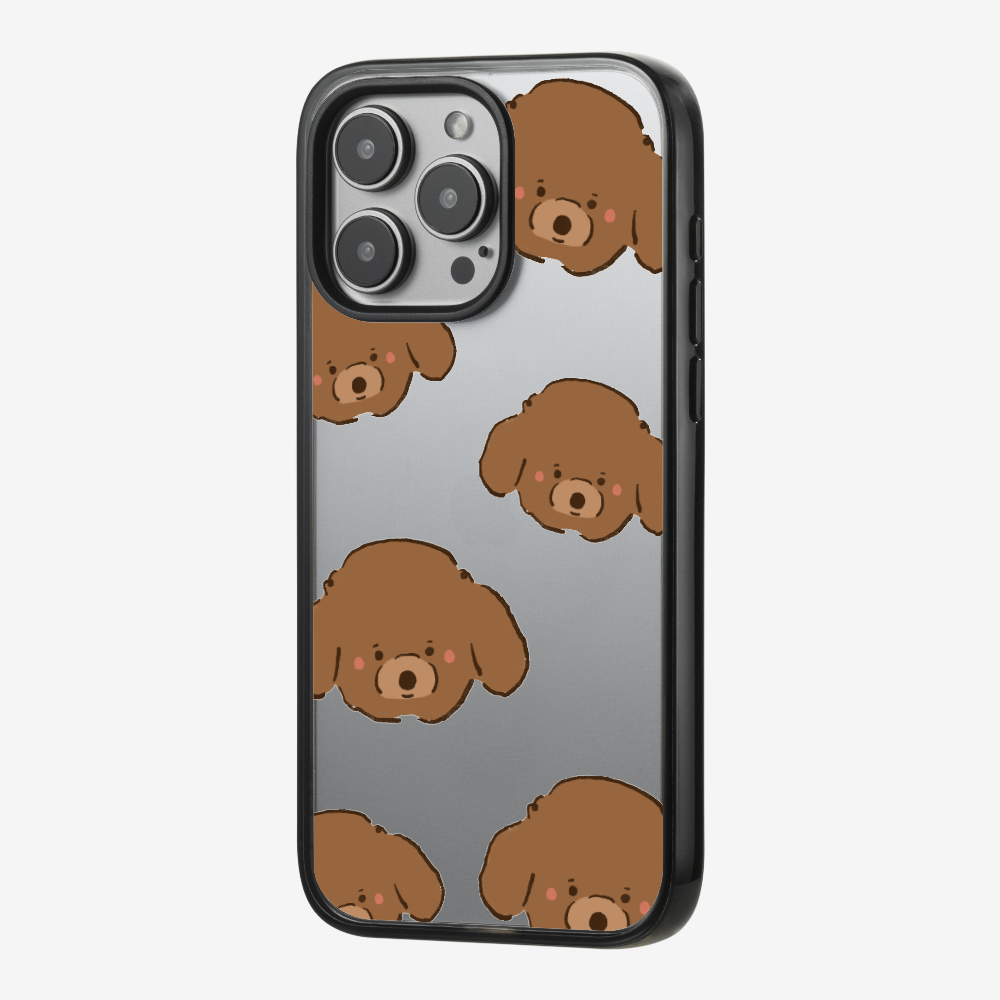 Brown Poodle Wonderland Phone Case