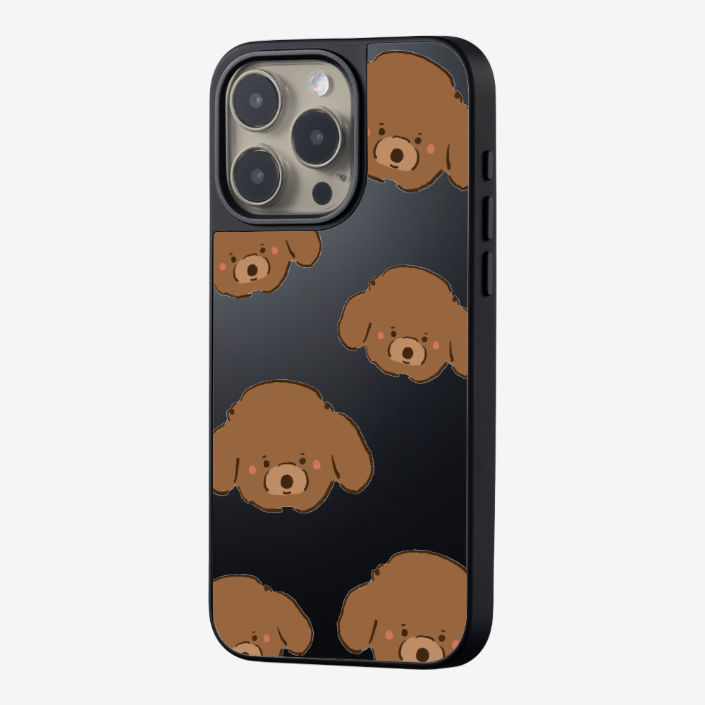 Brown Poodle Wonderland Phone Case