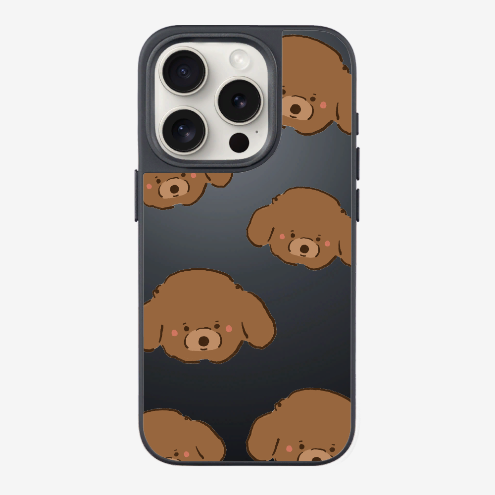 Brown Poodle Wonderland Phone Case