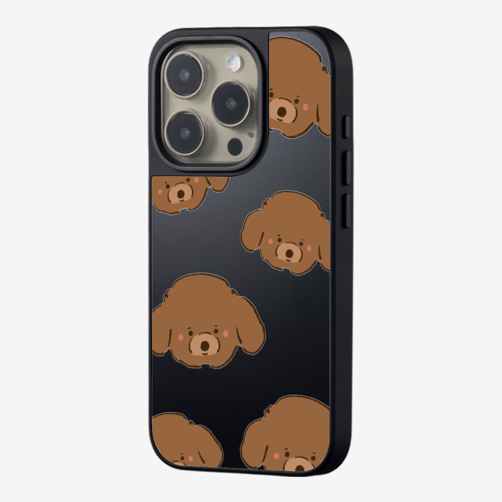 Brown Poodle Wonderland Phone Case