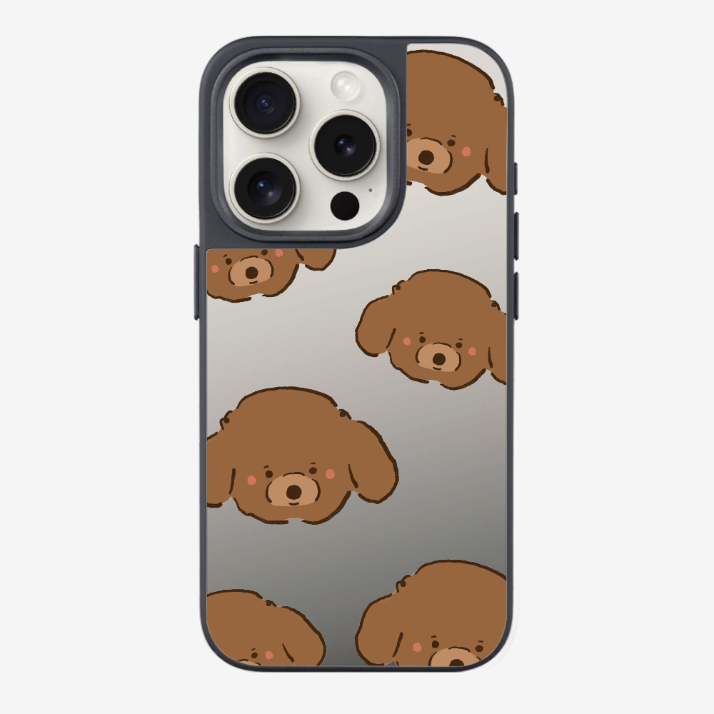 Brown Poodle Wonderland Phone Case