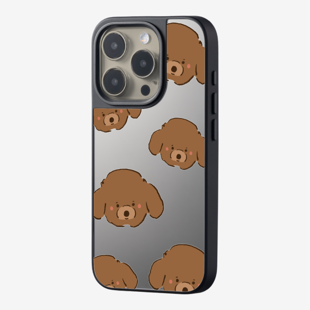 Brown Poodle Wonderland Phone Case