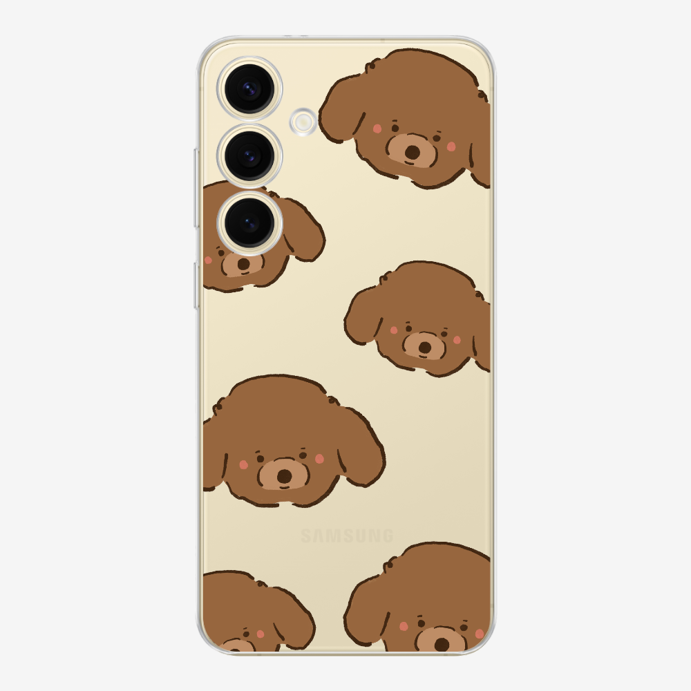 Brown Poodle Wonderland Phone Case