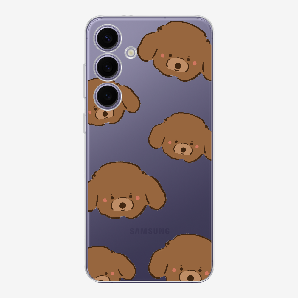 Brown Poodle Wonderland Phone Case