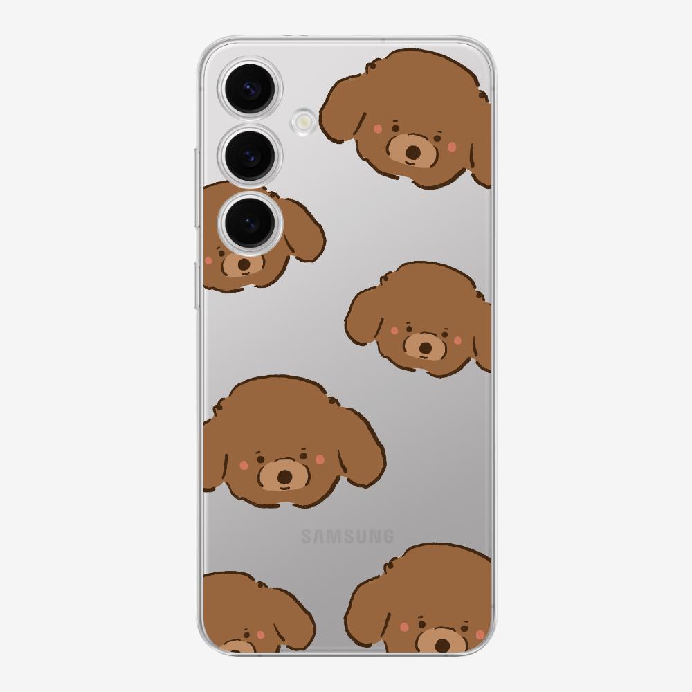 Brown Poodle Wonderland Phone Case