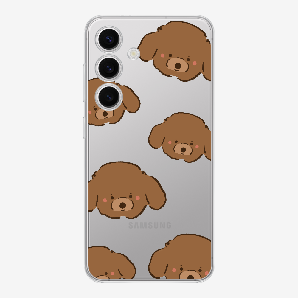 Brown Poodle Wonderland Phone Case