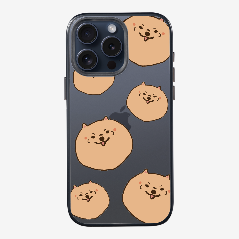 Brown Pomeranian Wonderland Phone Case