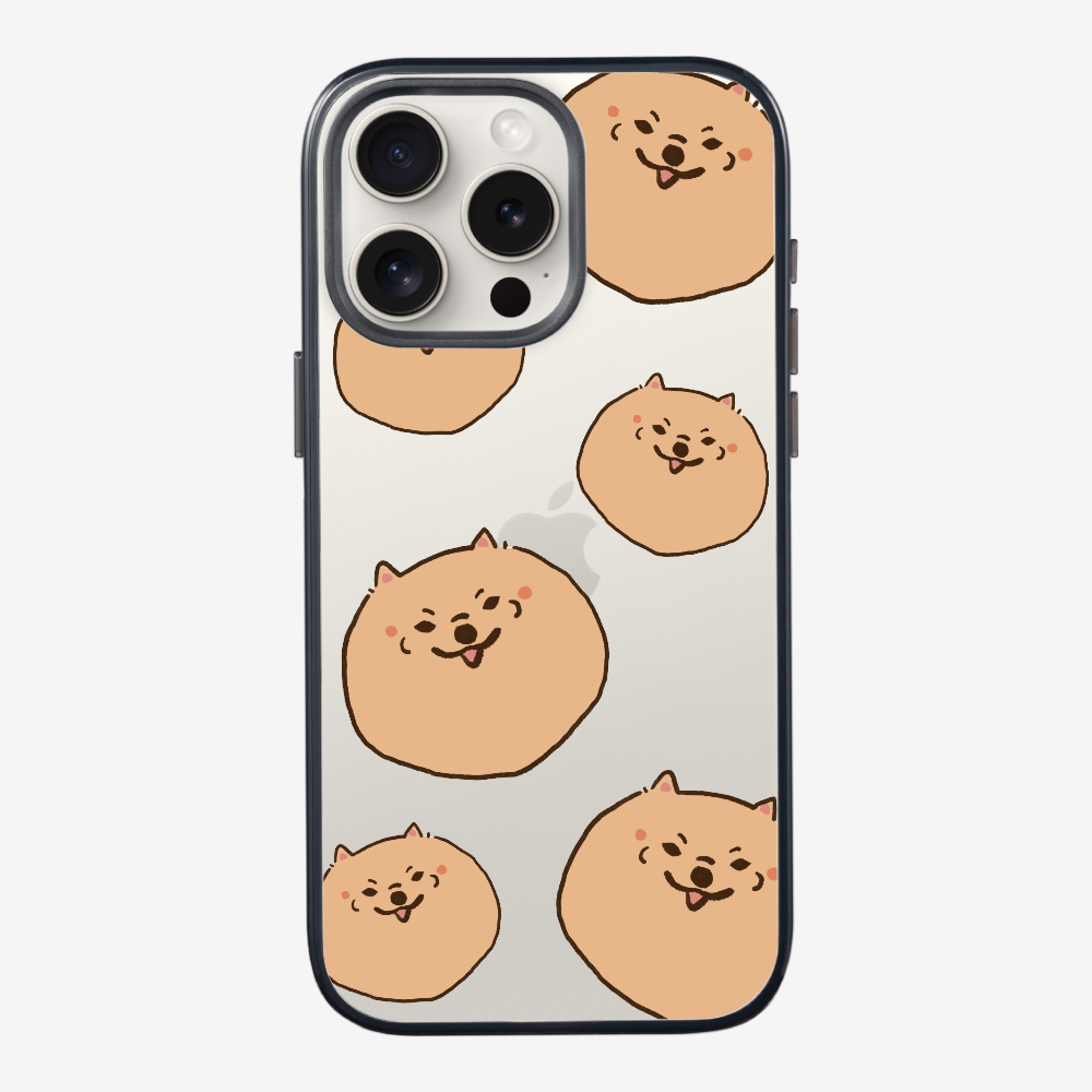 Brown Pomeranian Wonderland Phone Case