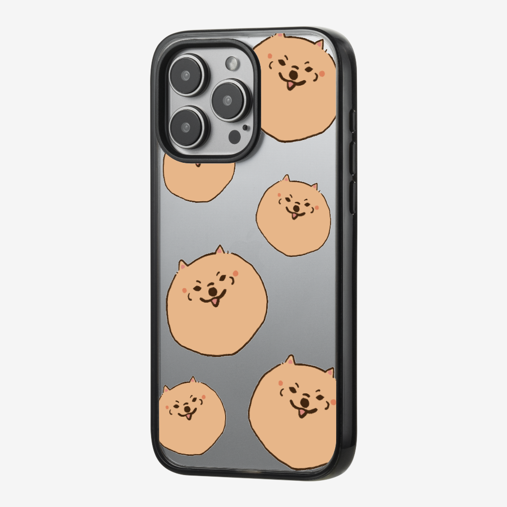 Brown Pomeranian Wonderland Phone Case