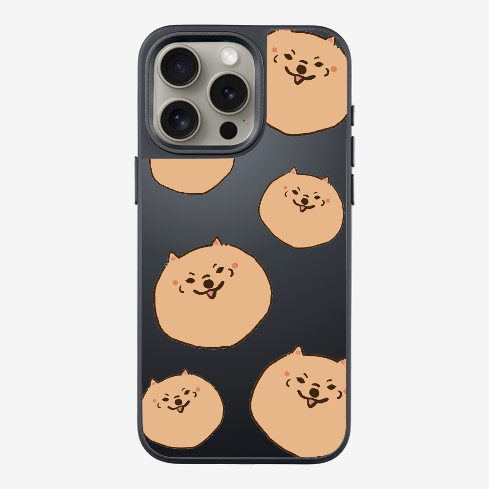 Brown Pomeranian Wonderland Phone Case