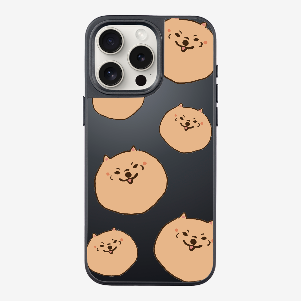 Brown Pomeranian Wonderland Phone Case