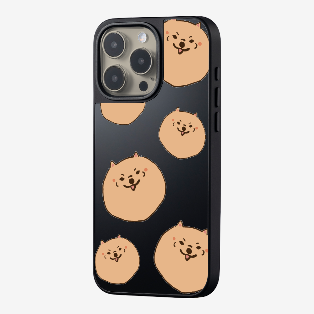 Brown Pomeranian Wonderland Phone Case