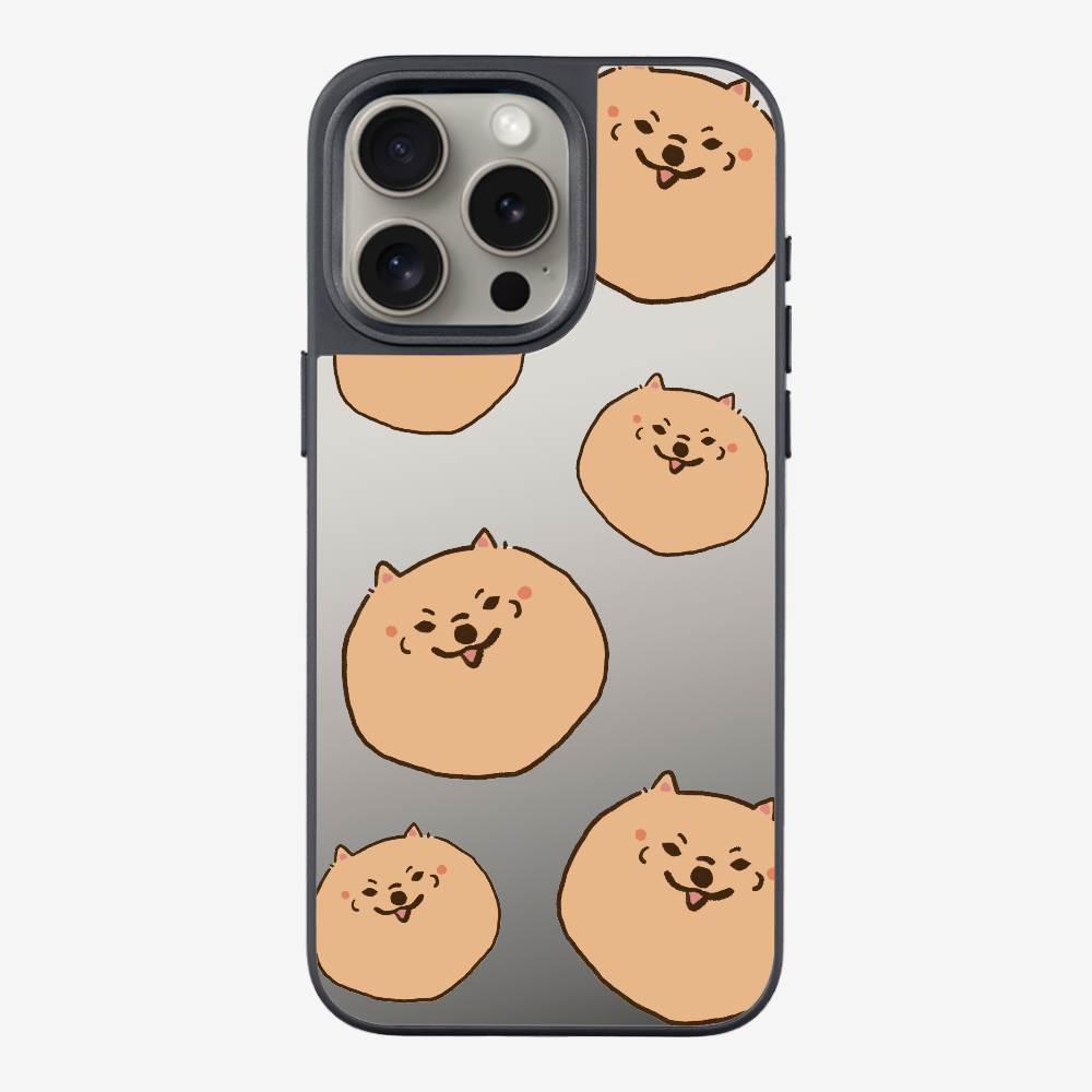 Brown Pomeranian Wonderland Phone Case