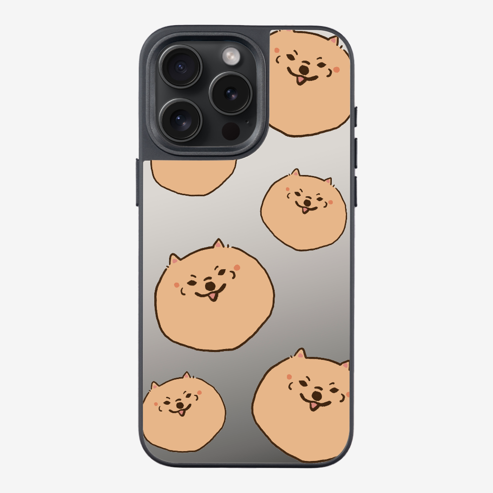 Brown Pomeranian Wonderland Phone Case