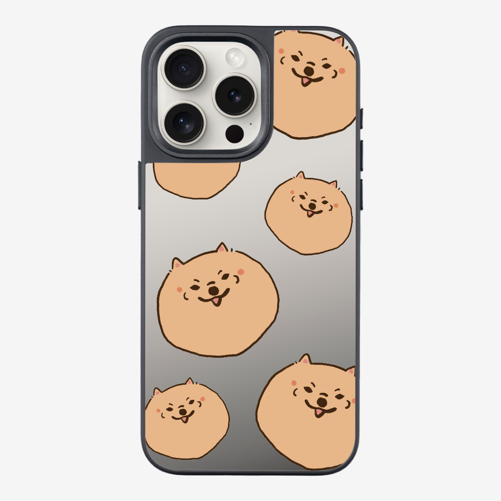 Brown Pomeranian Wonderland Phone Case