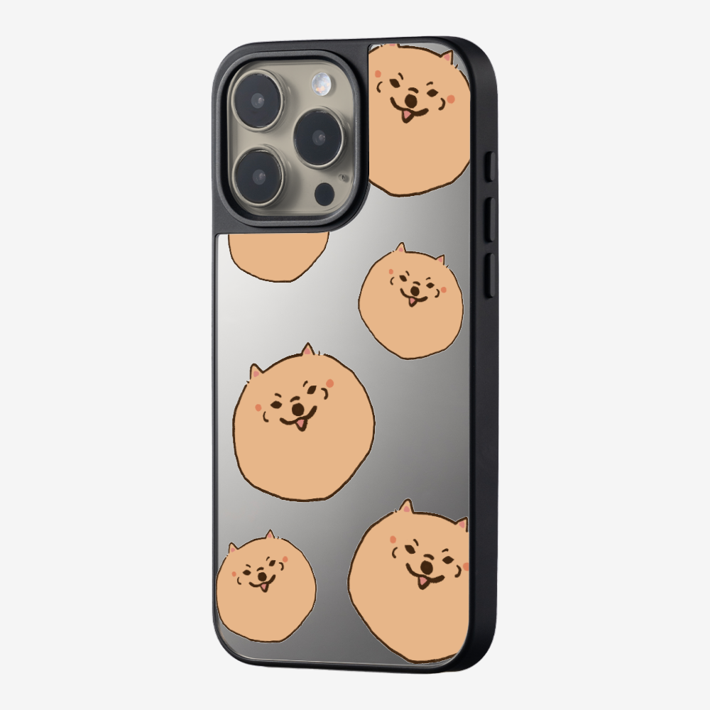 Brown Pomeranian Wonderland Phone Case