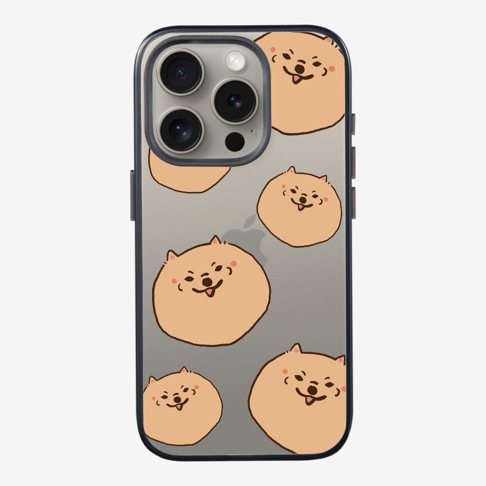 Brown Pomeranian Wonderland Phone Case