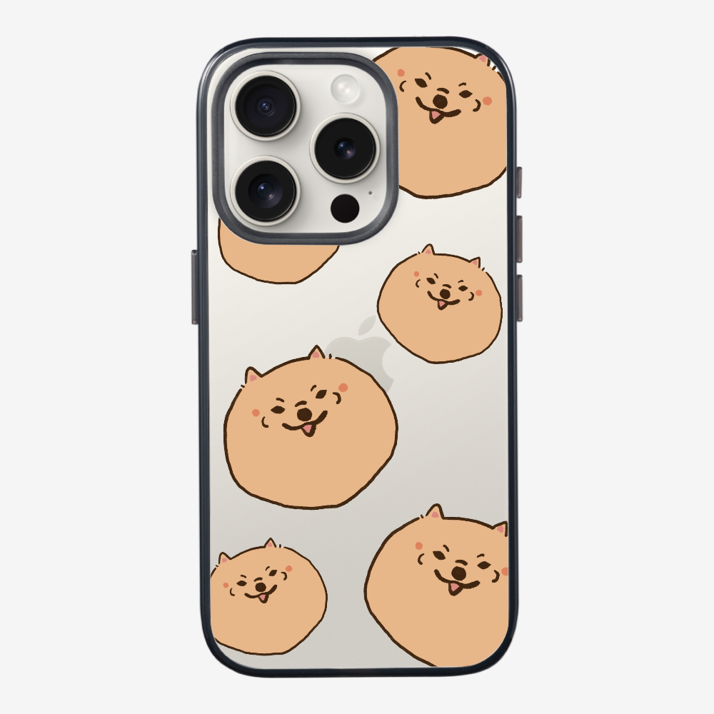 Brown Pomeranian Wonderland Phone Case